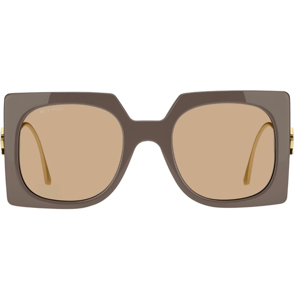 ETRO Sunglasses ETRO0026/S 079U70 Oversized Square Mud Color Frame New Authentic - Picture 3 of 9